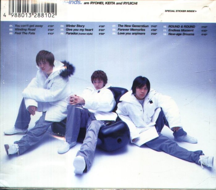 K - w-inds. - W-inds. - 1st message - 日版CD 初回限定盤+特典