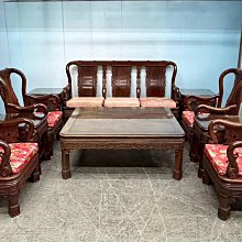 【永茂二手家具館】新竹2手傢俱中古家電*RW090202*紫檀10件組*客廳家具 原木家具 電視櫃 鞋櫃 沙發 茶几 實木家具 樟木 柚木 大型家具
