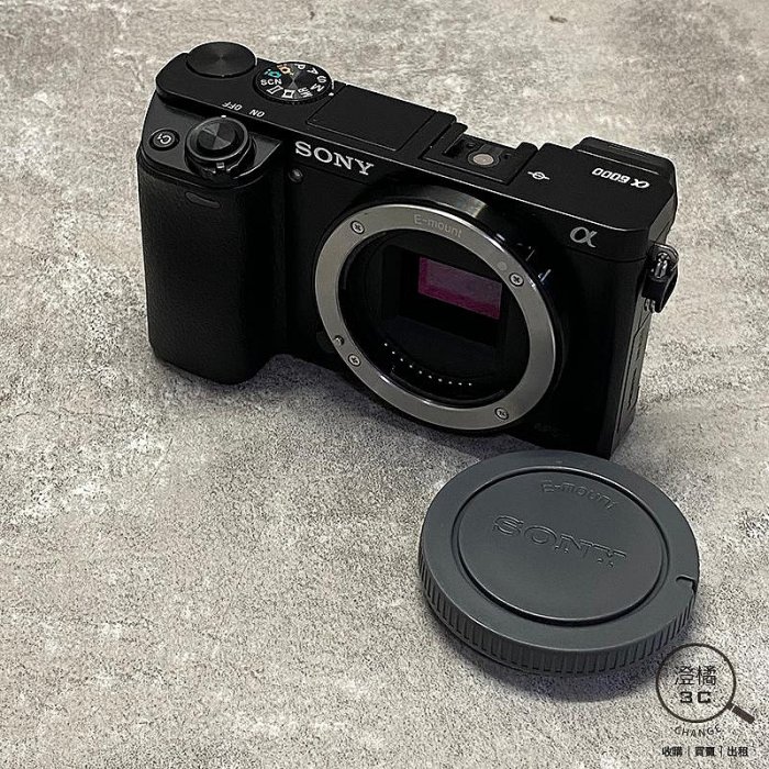 『澄橘』Sony A6000 Body 機身 快門數47XXX 黑《二手相機 無盒裝 歡迎折抵》A76615