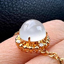 《愛買出清.一元起標無底價》緬甸A貨天然翡翠~18K金750鑽石鑲嵌~放光玻離種~燈泡小饅頭~翡翠造型手鍊~無底價