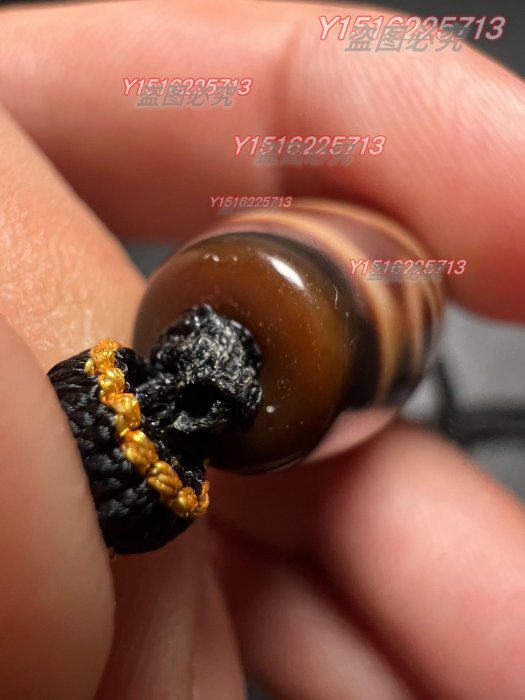 臺灣良品特殊水紋八眼天珠整體用料油潤細膩咬色扎實畫線清晰尺寸14