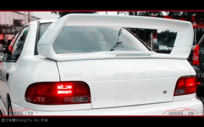 SUBARU 硬皮鯊 STI 尾翼 適用車系 COROLLA EXSIOR SENTRA k6 GC8