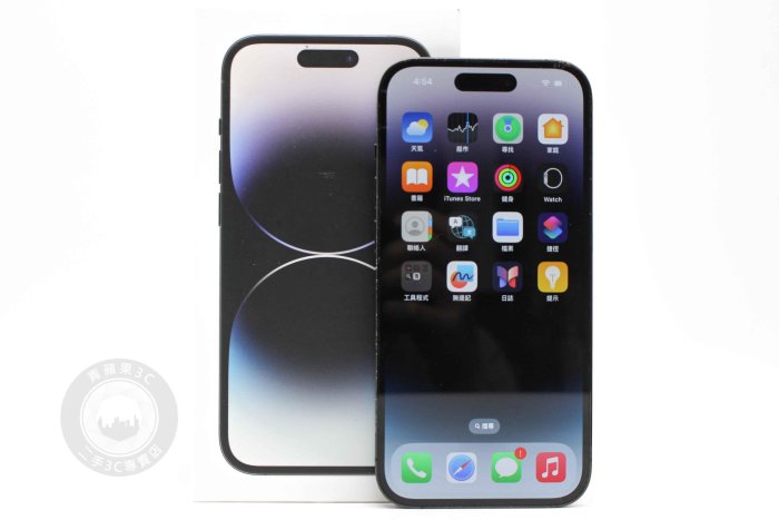 【高雄青蘋果3C競標】APPLE IPHONE 14 PRO 128G 128GB 6.1吋 太空灰 二手手機#95623
