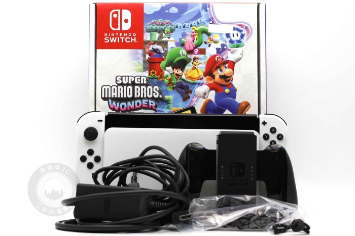 【高雄青蘋果3C】NINTENDO SWITCH OLED 超級瑪利歐 驚奇版 二手主機#98016