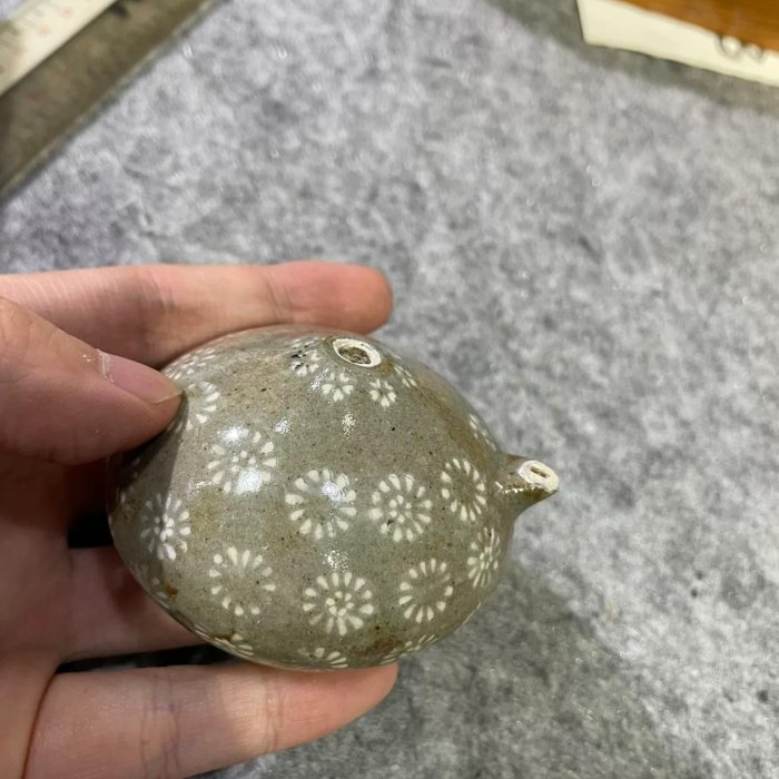 四滴茶入 文化遺産オンライン 日本名家制水滴古玩收藏文房四寶二手雲洲