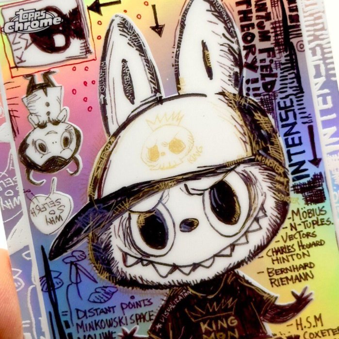 2025 Topps Labubu Chrome《The Monsters》10周年紀念銀折版，嚴選推薦