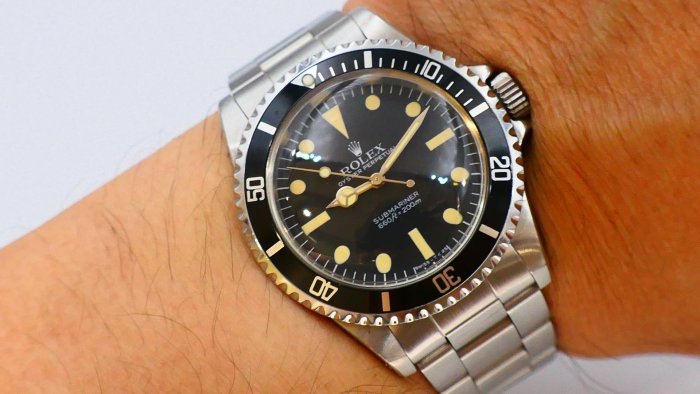 【美好時光】罕見1983年份盒單全最末代膏藥面 Maxi Dial勞力士ROLEX 5513( 14060 14060M參考)