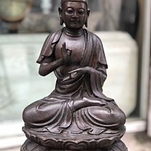 佛像古董，「大明宣德年製」在銘，高2⃣️9⃣️cm，重3800克 燃燈古佛銅製佛像～大明宣德年製款（高約35公分） | Yahoo拍賣