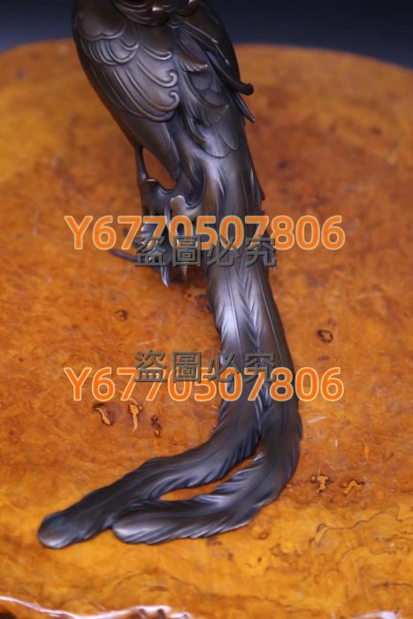 明治期 古銅製 了谷造 金工細工『鳳凰文』香炉 鹿摘 透かし蓋 三足香炉 明治期 古銅製 了谷造 金工細工『鳳凰文』香炉 鹿摘 透かし蓋