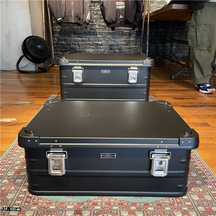 希望商店】 NEIGHBORHOOD NH.ODE-S/A-CONTAINER BOX 21AW 聯名金屬收納