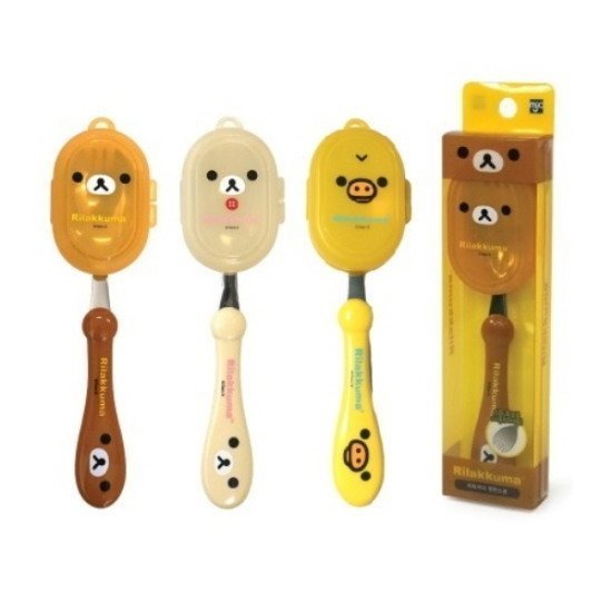 ♀高麗妹♀韓國Rilakkuma リラックマ拉拉熊家族304不鏽鋼分叉匙