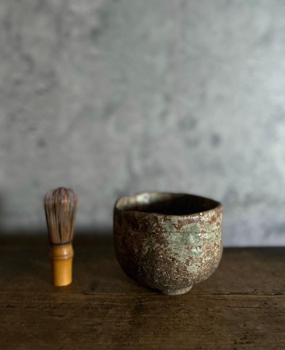 古伊賀　茶碗　茶道具 Yahoo!オークション - 古伊賀茶碗 箱付 桃山～江戸初期