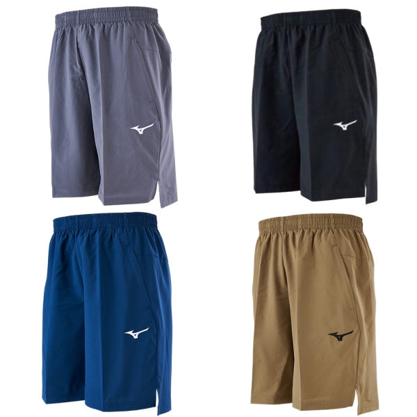 Mizuno 美津濃 短褲 男裝 拉鍊口袋 灰/黑/夜藍/卡其【運動世界】32TBD05408/32TBD05409/32TBD05412/32TBD05449