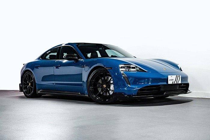 Porsche Taycan 2023 海王星藍 精品升級 總代理 金帝|民族