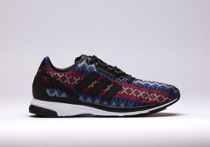 現48折南◇ ADIDAS 愛迪達ZX FLUX 編織民族風閃電鋸齒彩色彩虹費