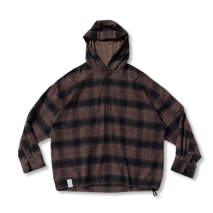 22SS DESCENDANT MOLE HOODED PLAID SHIRT 全新正品公司貨現貨