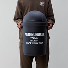 希望商店】 NEIGHBORHOOD CI / P-TRASH CAN 21AW 居家消光垃圾桶