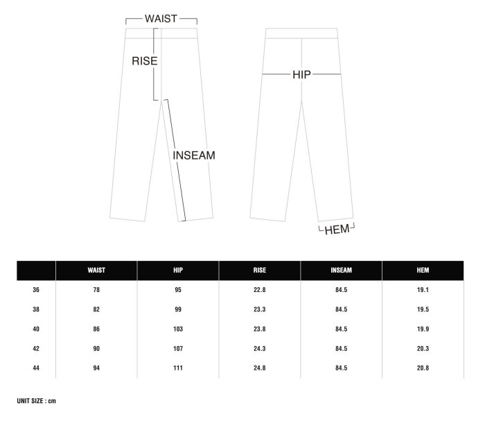NEIGHBORHOOD NH X AGNES B. . NARROW PANTS 聯名款長褲。太陽選物社