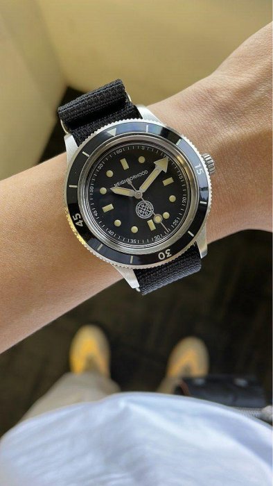 希望商店】NEIGHBORHOOD NH ORIGINAL WATCH TYPE-1 23AW 不鏽鋼自動上