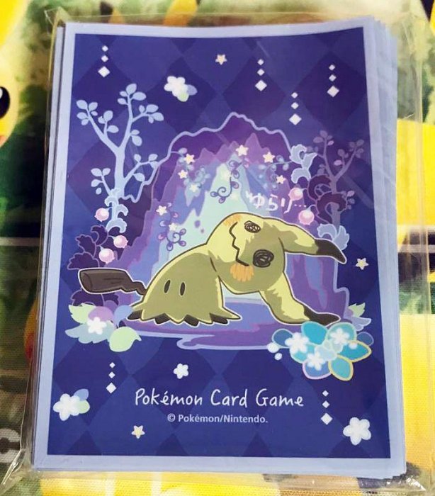 頂溪😊PTCG 謎擬Q Mimikyu 寶可夢中心寶可夢寶可夢卡套卡套保護