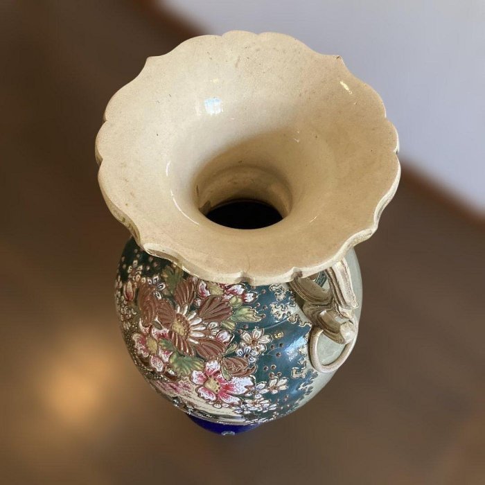 SALE 古美術　お里帰り　大型　大壺　花瓶　骨董 アンティーク SALE古美術お裏帰り大型大壺花瓶骨董古董| Yahoo拍賣