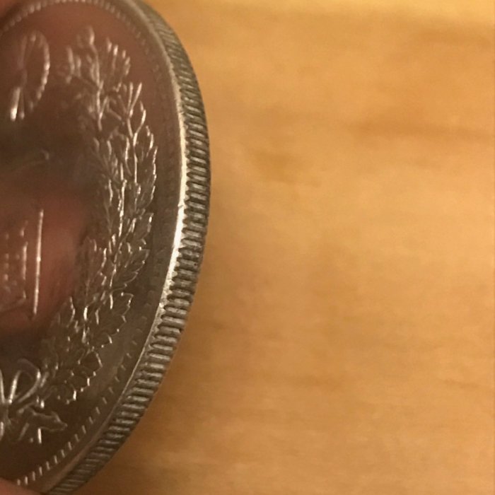 明治十九年大特年一圓銀幣前期198輪線少修補保真| Yahoo拍賣