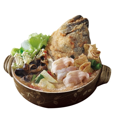 林聰明龍虎斑沙鍋魚頭禮盒(半片)-預購【1/29陸續出貨】【愛買冷凍】