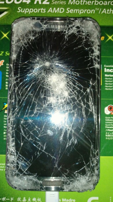 $$【故障機】三星Samsung Note2 Gt-n7100『黑色』$$