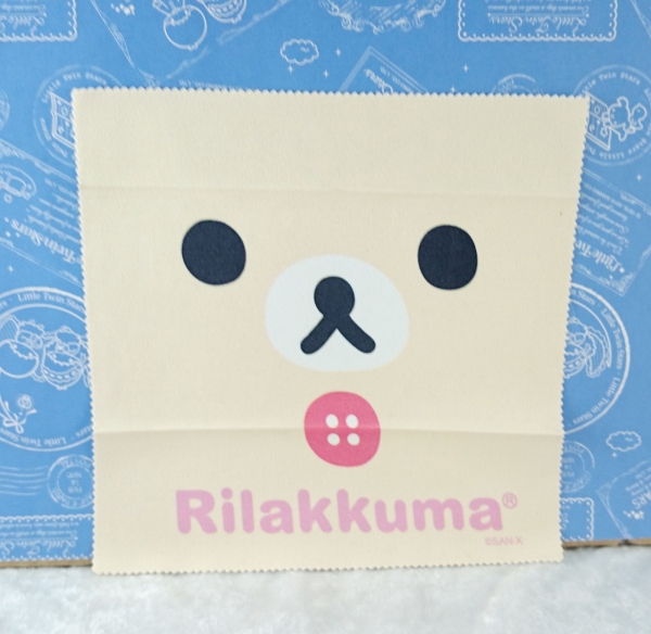 【震撼精品百貨】Rilakkuma San-X 拉拉熊懶懶熊~San-X 螢幕擦拭布-牛奶妹#52590