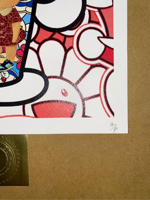 デス　ニューヨーク　奈良美智　村上隆　2019年 Death NYC奈良美智村上隆版画death nyc限量版画太阳花卧室装饰画