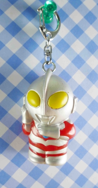 【震撼精品百貨】Ultraman 鹹蛋超人~ 鎖圈-銀紅身