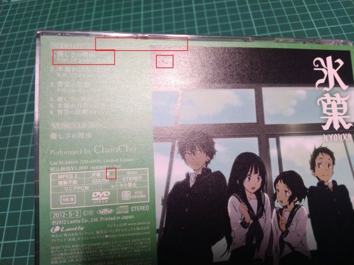 未開封CD 7枚 セット 氷菓 choucho 優しさの理由 ドラマCD 主題歌 Amazon.co.jp: 優しさの理由: ミュージック