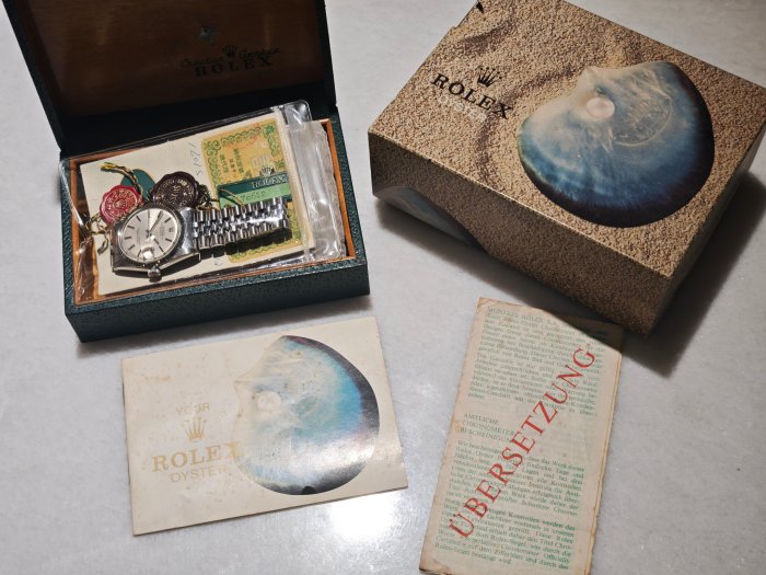 【美好時光】罕見大全套1976年份ROLEX勞力士經典款1601自動上鏈1570機芯