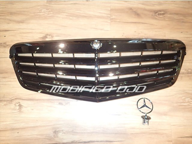 DJD Y0467 BENZ W212 5線水箱護罩(素材+電鍍+立標電鍍)