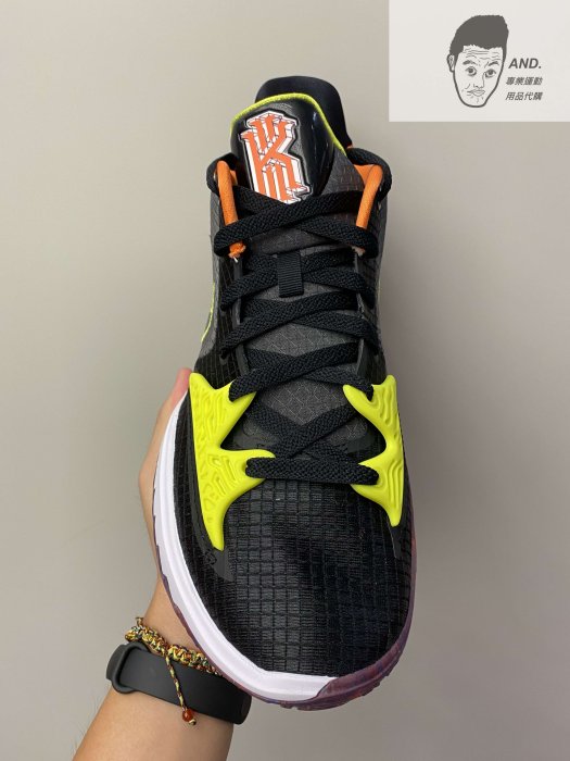 Kyrie Low Black Turf Orange KYRIE LOW EP 黑彩橘塗鴉刺繡低筒XDR