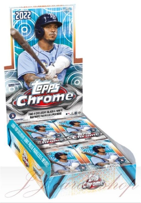 2022 Topps Chrome Sonic Edition - Hobby Lite 音波系列  棒球卡 卡盒