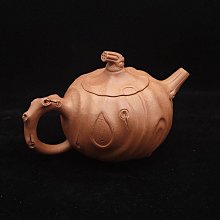 紫砂壺-H249國家工藝美術師徐六明~段泥-年輪壺約280cc~2005年買的老壺