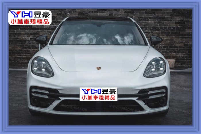 【小林車燈精品】PORSCHE PANAMERA 971 改 TURBO S 式樣 前保桿 後下巴 側裙 日行燈配件