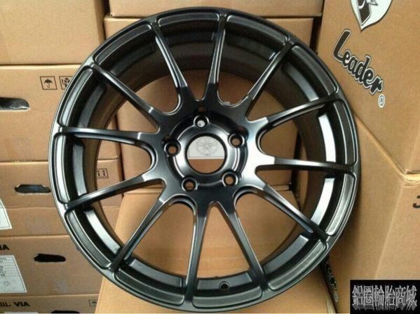 【CS-54】新款上市 17吋 5孔108 消光黑~洗溝銀 FOCUS MONDEO METROSTAR 專用直上 非BBS.HRE.WEDS