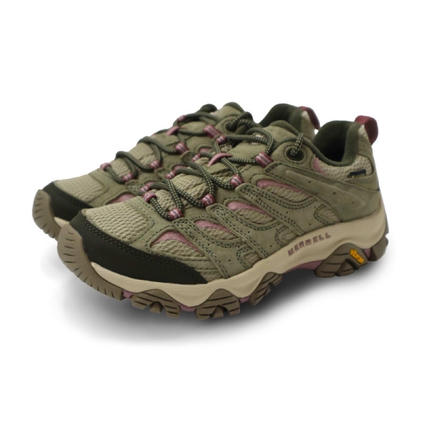 MERRELL MOAB 3 GTX 健行運動鞋 淺綠/粉紅 女鞋 黃金大底 淺綠 ML00005400 no416