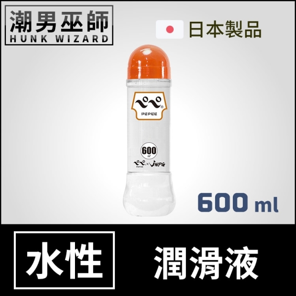 PEPEE 愛液水性潤滑液 中高黏度 600ml | 水基水溶性愛人體按摩潤滑劑 高粘度 日本 A-one ペペ