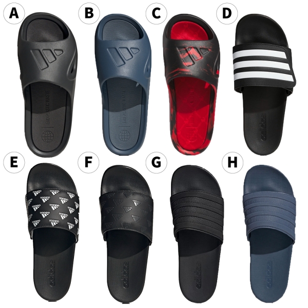 【下殺】Adidas 拖鞋 男鞋 女鞋 軟底【運動世界】HQ9915/IE7898/JH6548/GZ8951/GV9735/GV9736/ID3406/ID3402