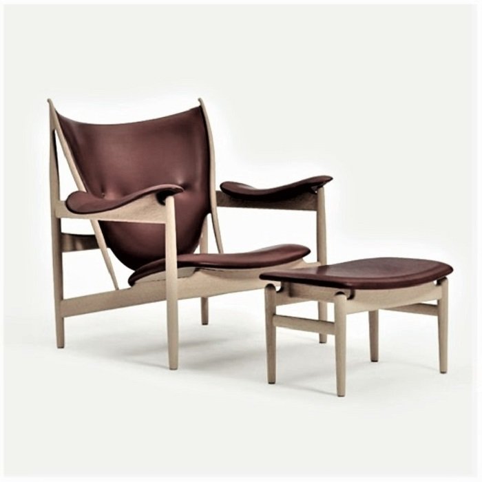 台大復刻家具】北歐經典酋長椅Chieftain Chair Footstool 腳凳油