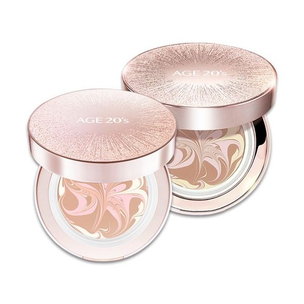 韓國AGE20-s永恆晶燦無瑕爆水粉餅(外殼x1+粉蕊12.5gx2) 款式可選【小三