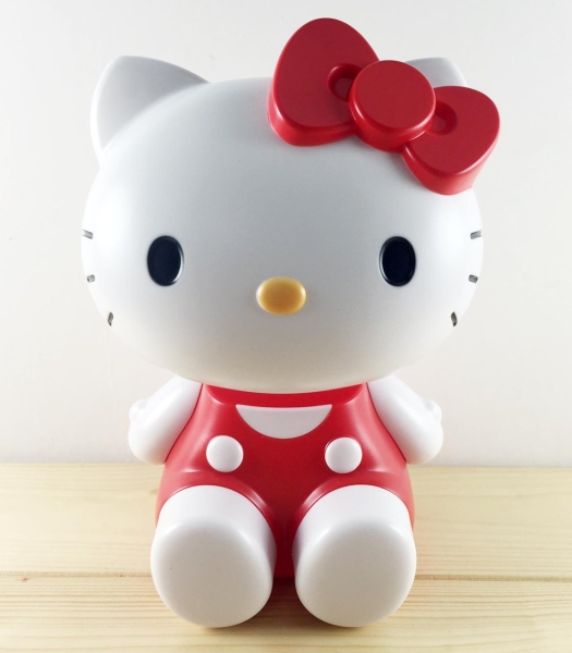 【震撼精品百貨】Hello Kitty 凱蒂貓~LED檯燈-紅(裝電池)