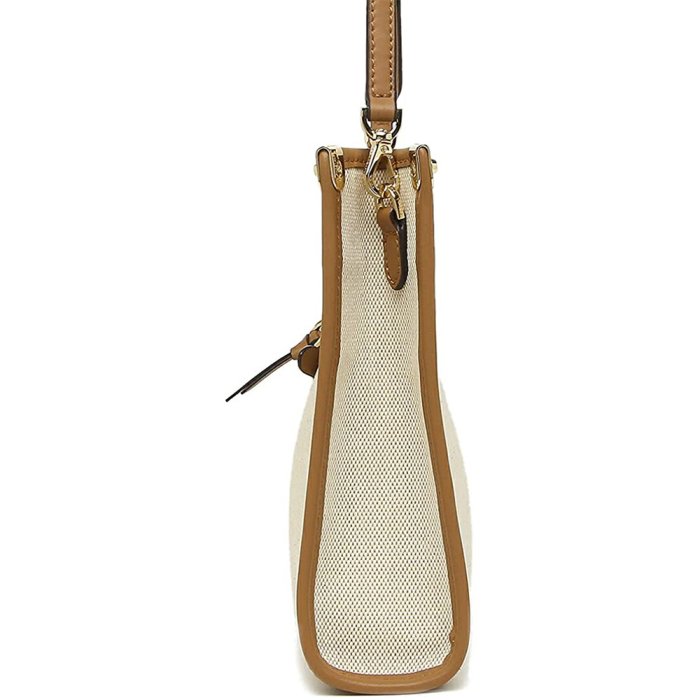 【Michael Kors】專櫃新款 JANE系列超輕帆布手提/單肩包兩用包