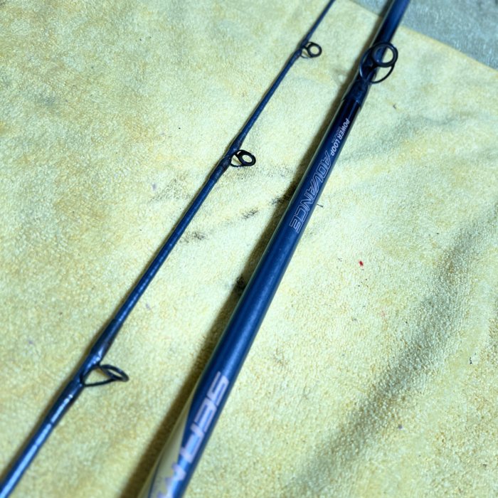 日本製NFT PL SEA MIGHTY 60-240 八尺三線黃並繼船竿海釣竿烏鰡竿免
