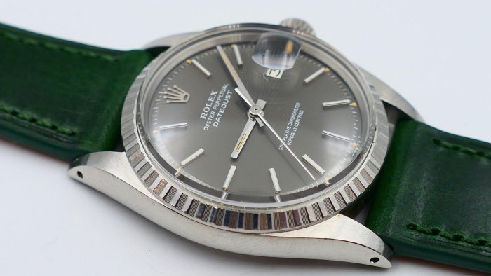 【美好時光】罕見特殊槍色面（深鐵灰）！ROLEX勞力士經典款1603自動上鏈1570機芯 ( 1601 16014 16234等參考）