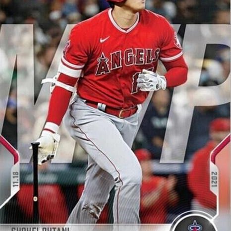 大谷翔平經典年度MVP卡2021 Topps Now MVP Award Winner | Yahoo拍賣