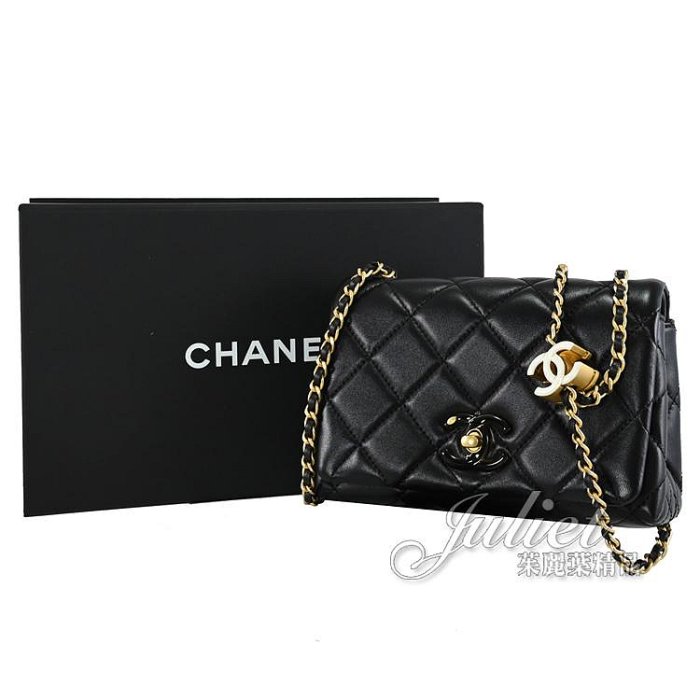 茱麗葉精品】全新商品CHANEL 專櫃商品AS4973 限定款琺瑯雙C LOGO